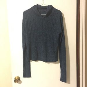 dark blue sweater